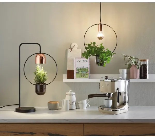 Paulmann 79746 - FANJA asztali lámpa 1xGU10/20W 230V füstszínű