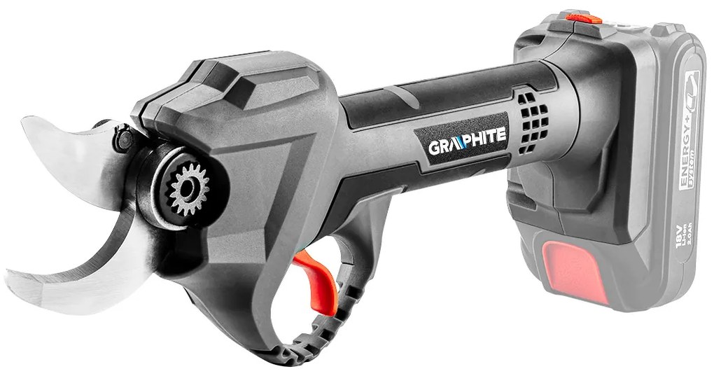 Energy+ 18V Li-lon akkumulátoros metszőolló, akkumulátor nélkül 58G029