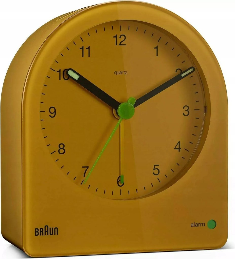 Sárga Mutatós Ébresztőóra Braun BC22Y Ébresztő Szundi Fényérzékelő