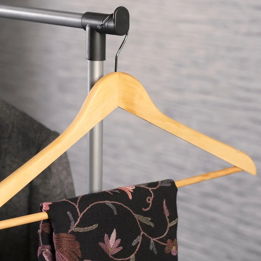 Fekete fém ruhatartó állvány 85x94x48 cm – Addis