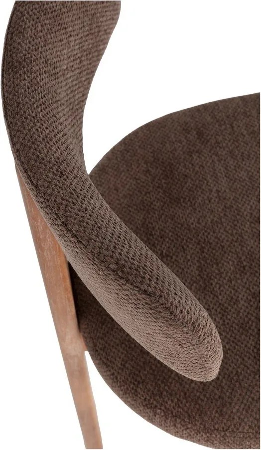 Barna kárpitozott étkezőszék szett 2 db-os Nadia – MOME