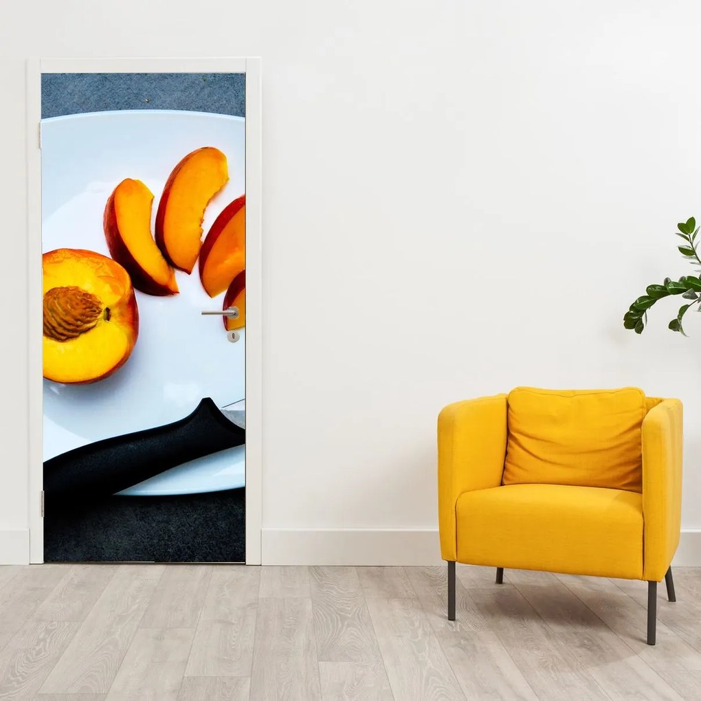 Fotótapéta ajtóra - Őszibarack (95x205cm)