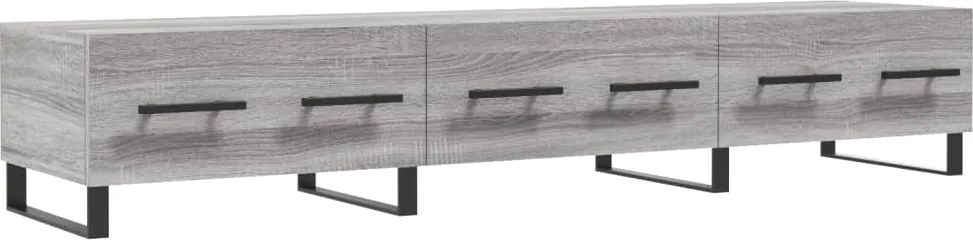 vidaXL szürke sonoma színű szerelt fa TV-szekrény 150x36x50 cm