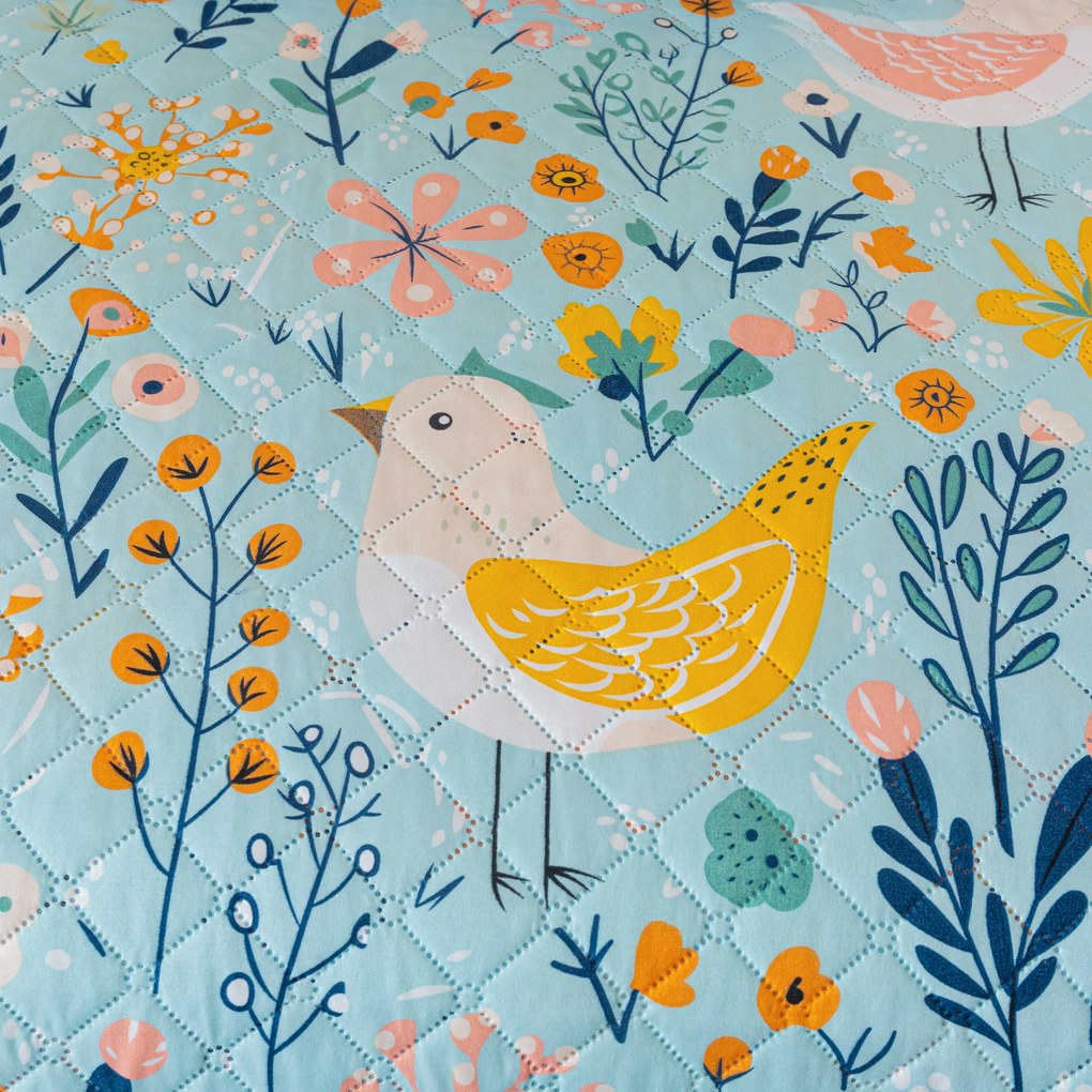 Ágytakaró SPRING TWEET, színes Méret: 220 x 240 cm