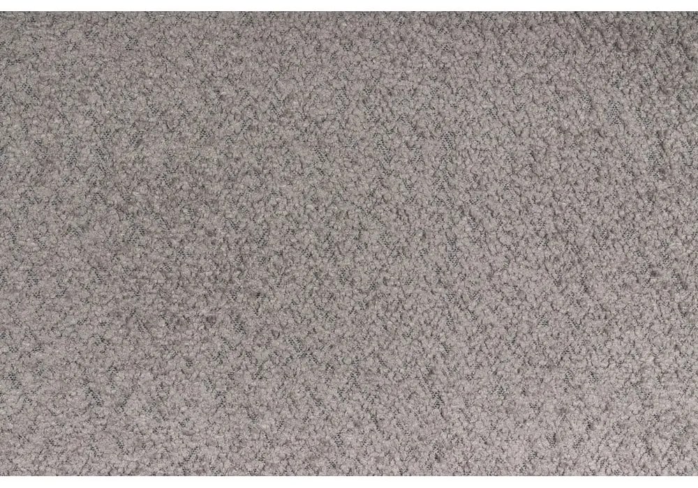 Szürke kárpitozott franciaágy ágyráccsal 200x200 cm Tina – Ropez