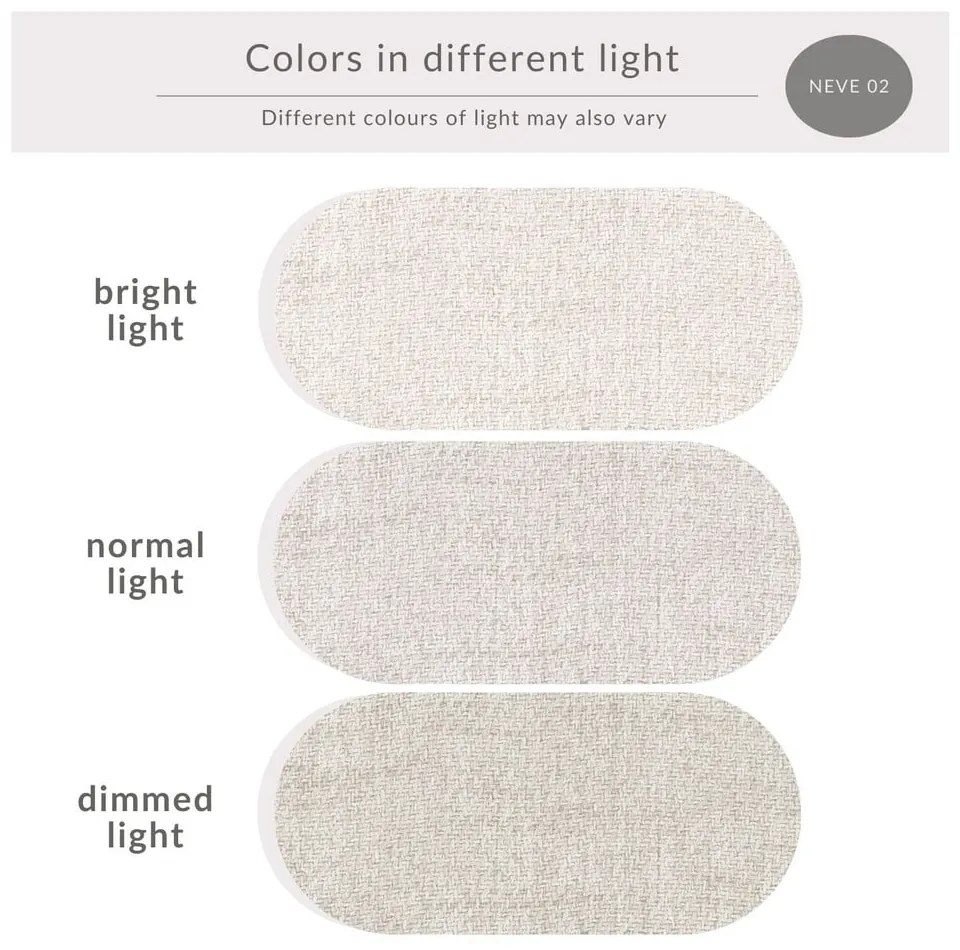 Krémszínű kárpitozott ágyneműtartós franciaágy ágyráccsal 140x200 cm Baleine – Maison de Rêve