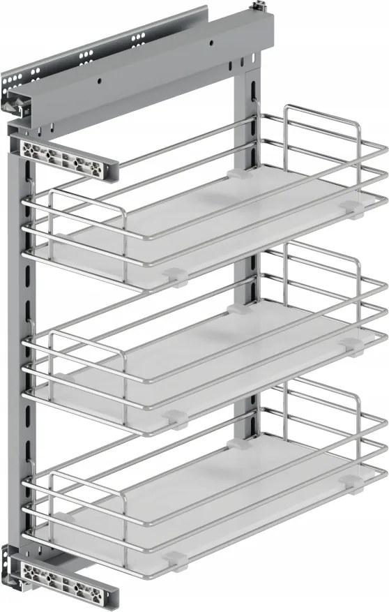 Cargo szekrény 40 fehér alj 3P Starax Blum Tandem