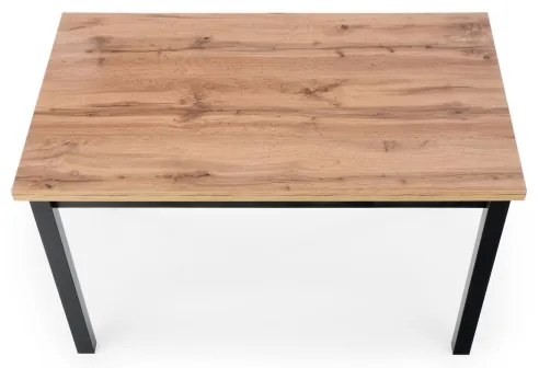 KINDOR étkezőasztal wotan tölgy/fekete
