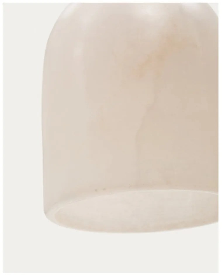 Elefántcsont színű függőlámpa ø 15 cm Shenli – Kave Home