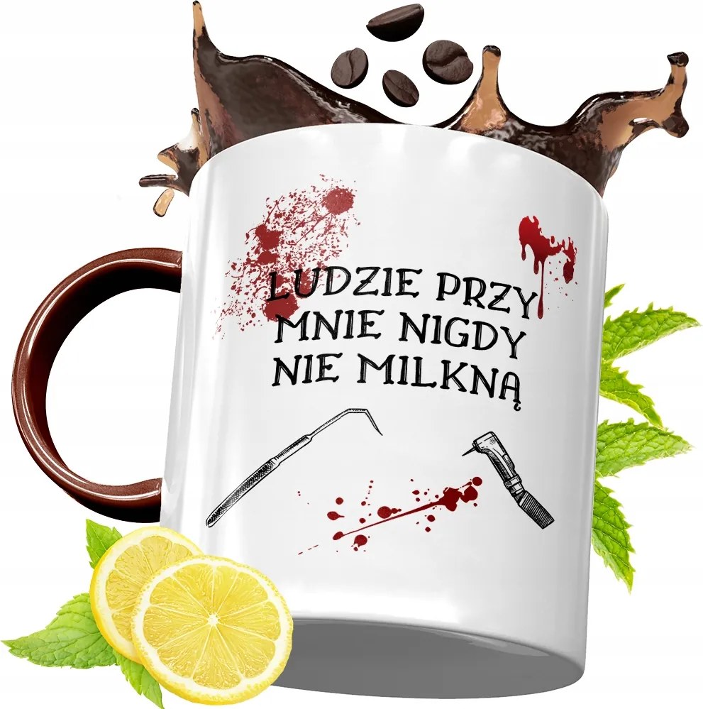 Bordó Bögre Fogorvosnak Születésnapra Ajándék fényképes nyomattal