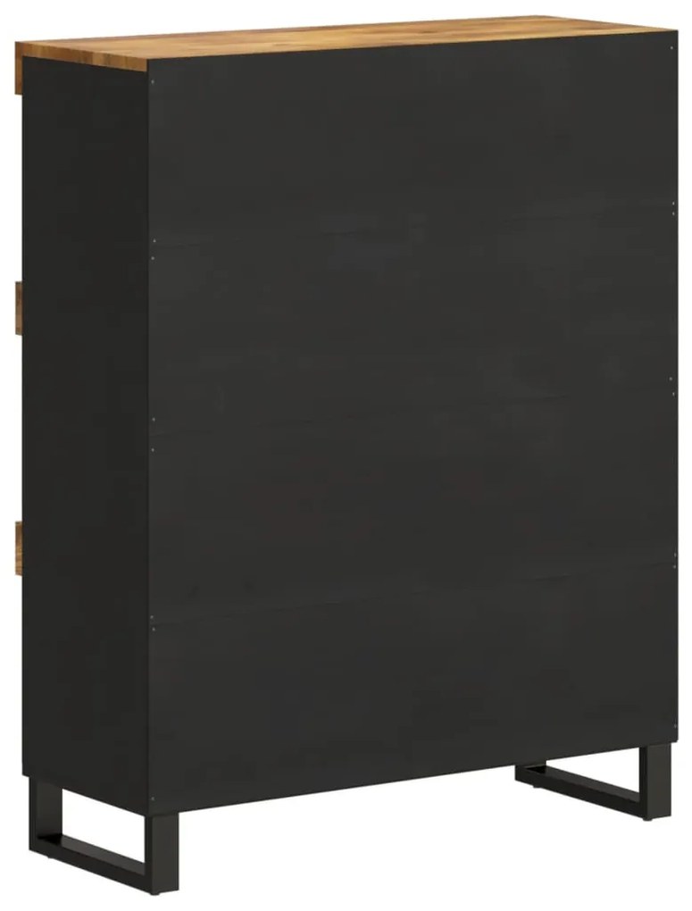 Tömör mangófa tálalószekrény 85 x 33 x 107 cm