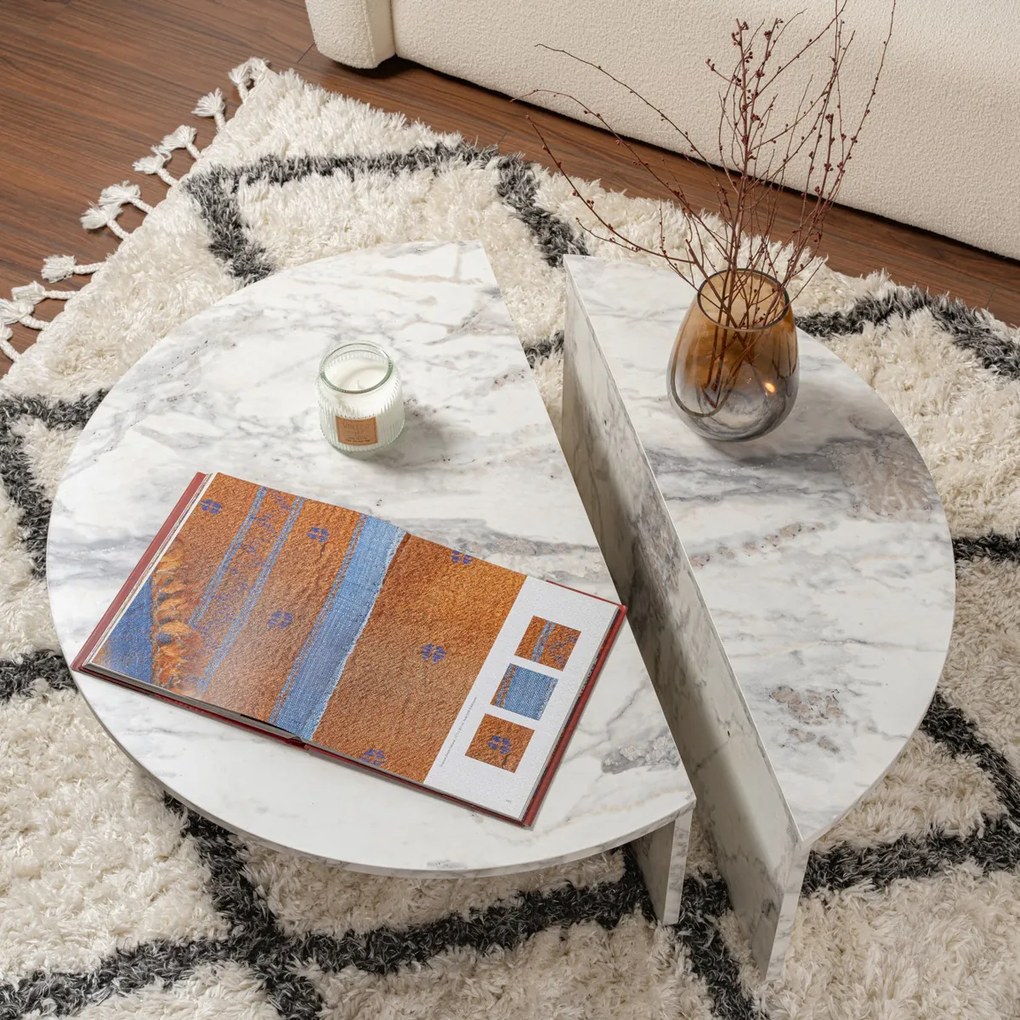 Orion Freesia Marble konferenciaasztal