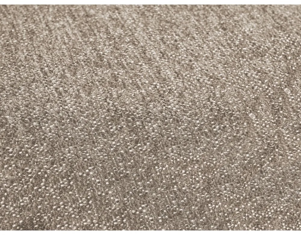 Szürkésbarna zsenília kinyitható-tárolóhelyes sarokkanapé (jobb oldali-heverő résszel) Everest – Bobochic Paris