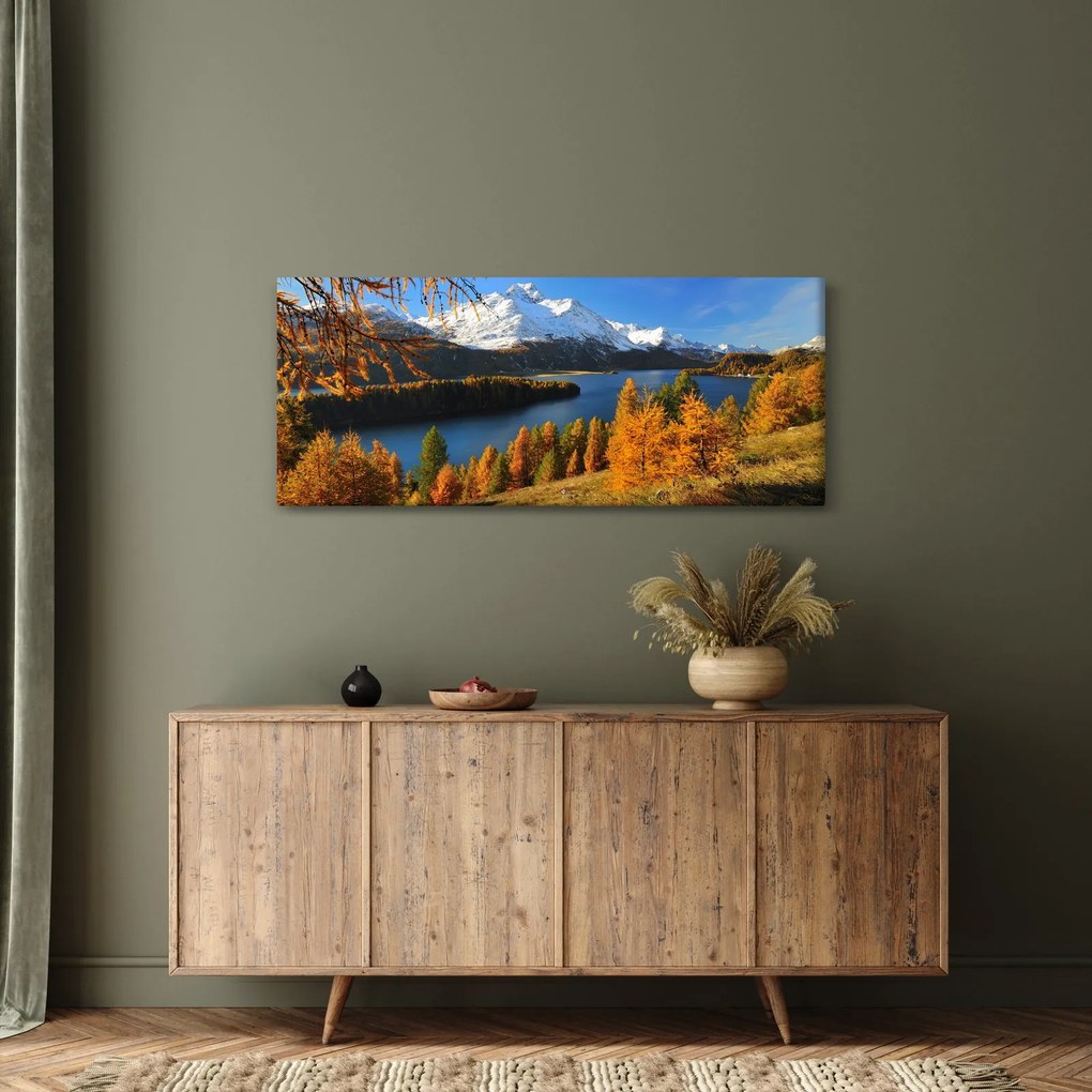 Kép - Ősz az Alpokban (120x50 cm)