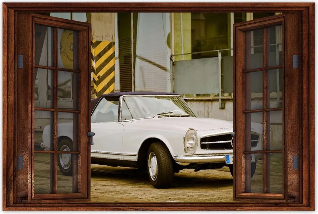 Poszterek 120x80 Mercedes kabrió