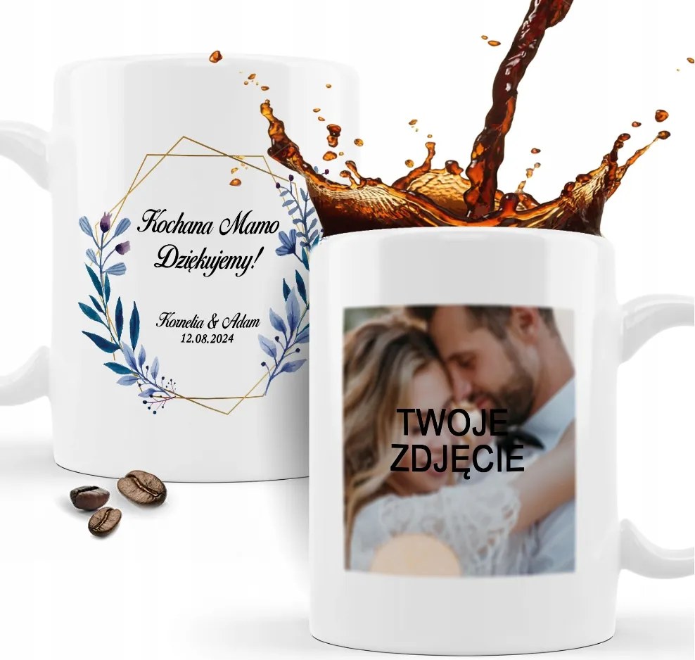 Ajándék Bögre Köszönetnyilvánítás Anyának Név