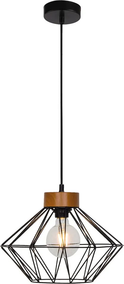 VIOKEF 4254100 VEGA Vintage Függesztett Lámpa E27 IP20