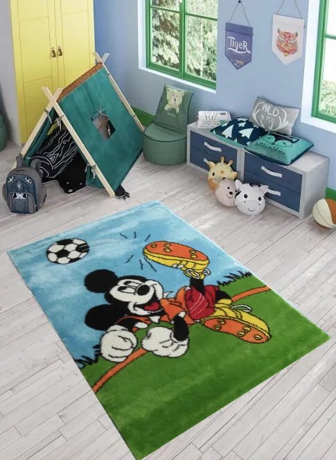Mickey a pályán Focis Szőnyeg Disney Gyerekszőnyeg