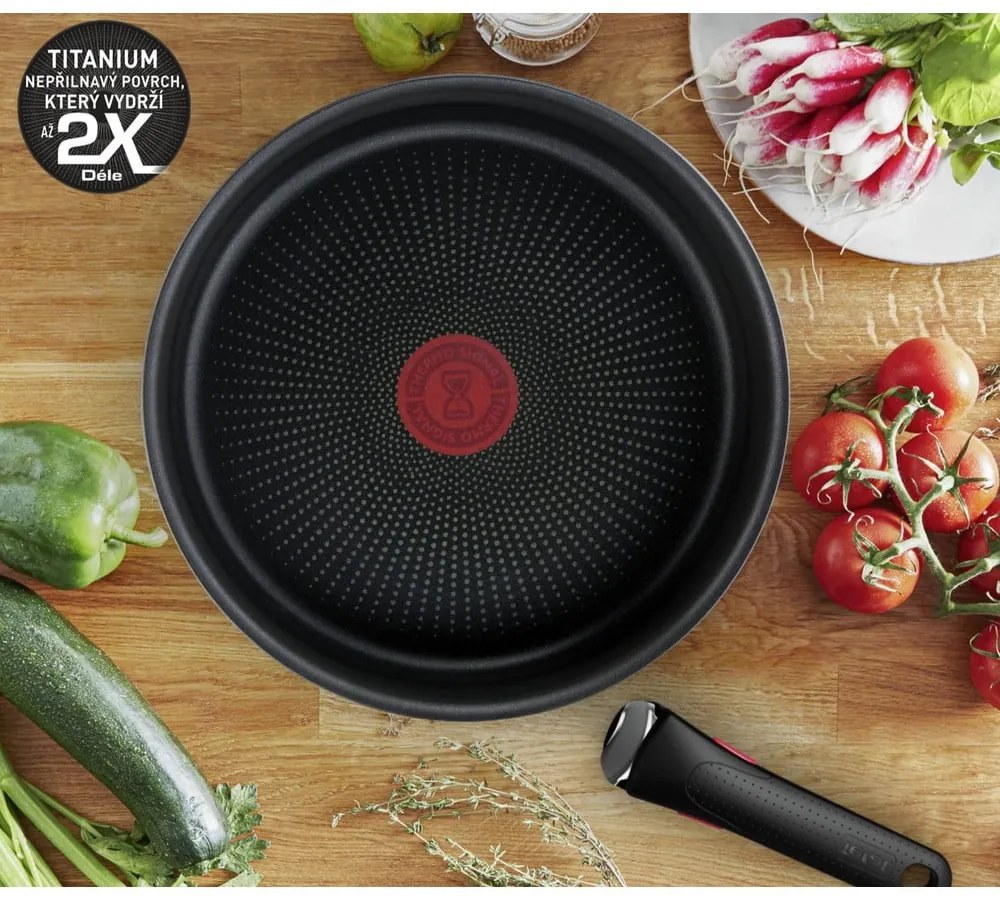 Rozsdamentes acél edény készlet 13 db-os INGENIO Emotion L897DS04 – Tefal