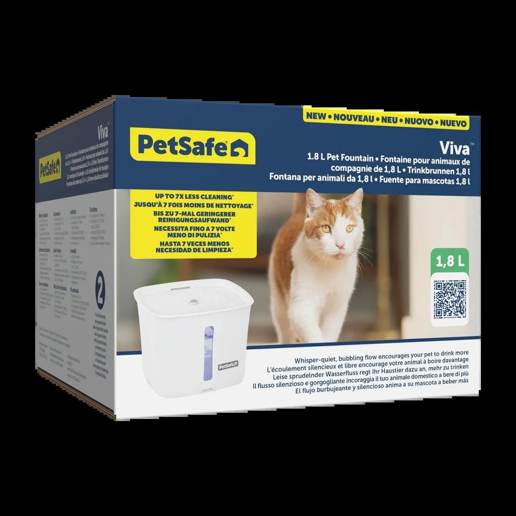 PetSafe® Viva™ 1,8 literes szökőkút