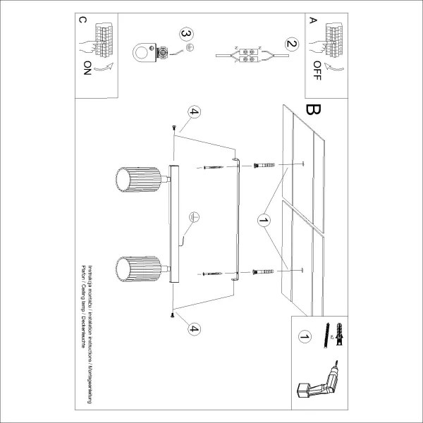 Brilagi - LED spotlámpa CRESTO 2xGU10/10W/230V rózsaszín