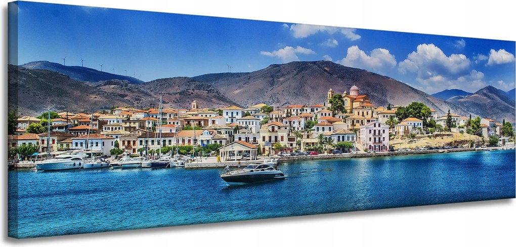 Vászonkép Építészet Görögország 150X50 cm