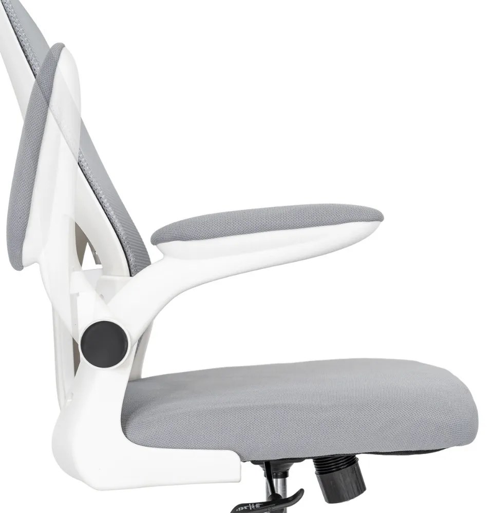 Flexo ergonomikus irodai forgószék deréktámasszal fehér