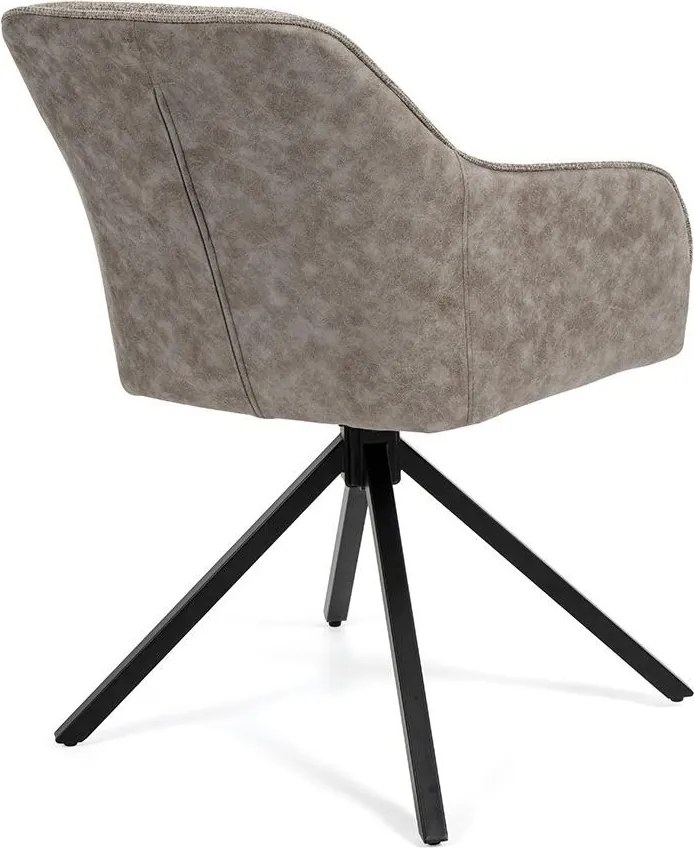 Avenberg LARO Étkezőszék szett - 2db, forgó, szürke