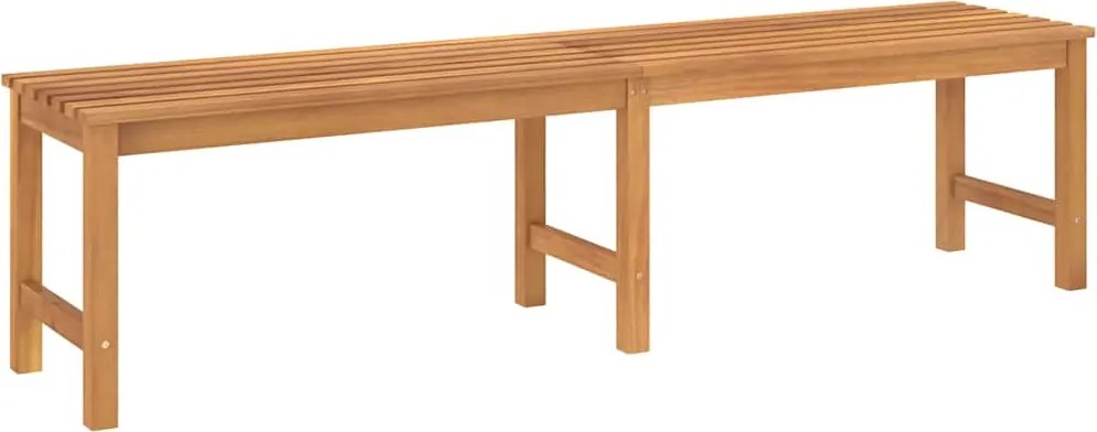 vidaXL tömör tíkfa kerti pad 180 cm