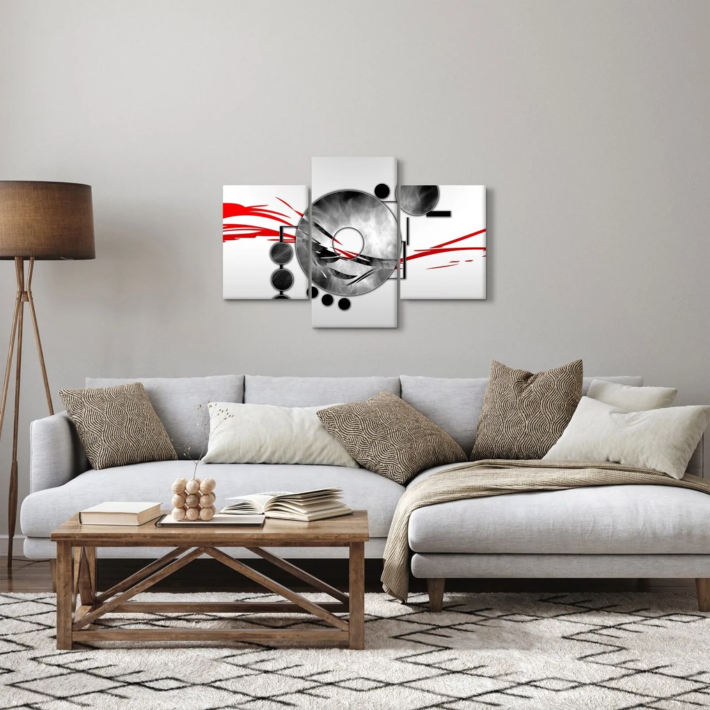 Absztrakt kép (90x60 cm)
