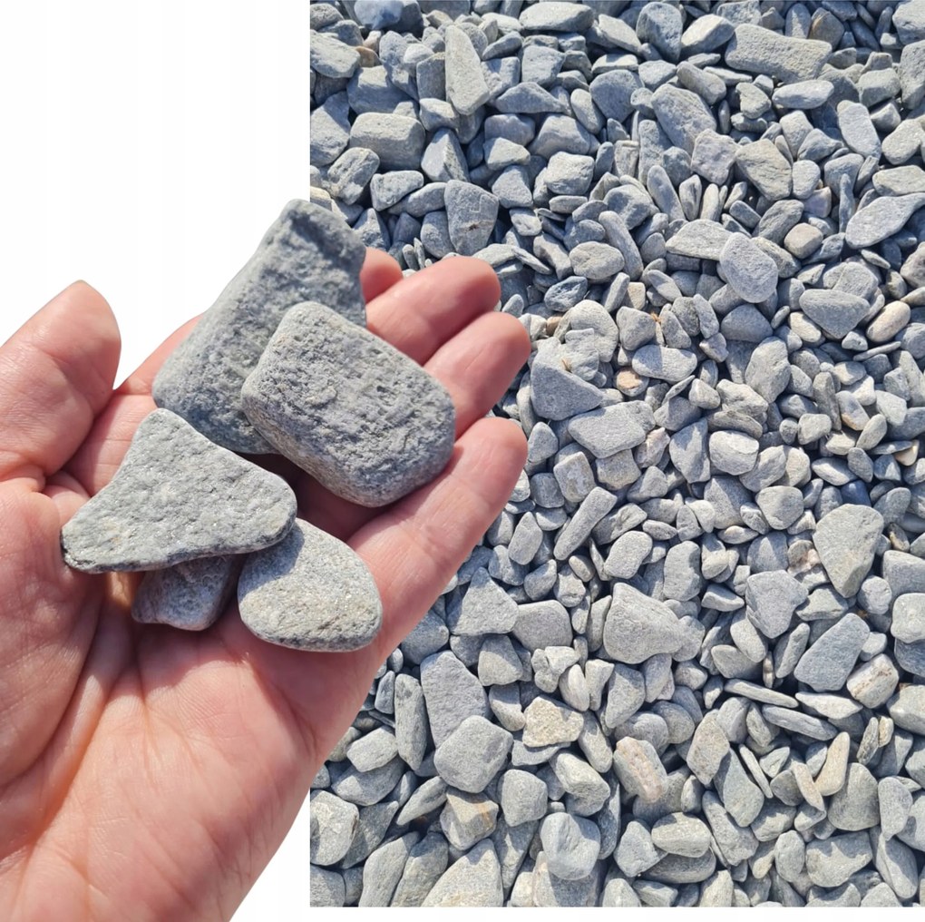 Kavics Kőburkolat Fish Szürke Kerti Dekorációs 1-3CM Dekoratív 5KG