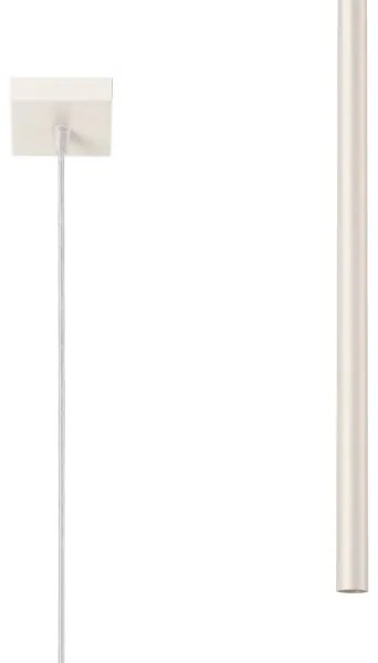 Sollux SL.1512 - Csillár zsinóron PASTELO 1xG9/8W/230V krémes