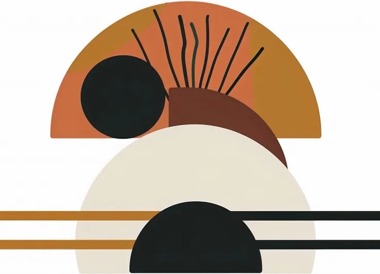 Poszter 68x98cm Nap és árnyék