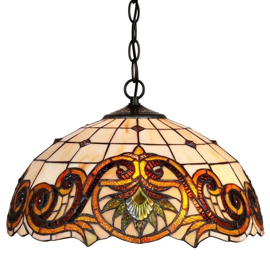 Prezent PREZENT 95 - TIFFANY függeszték 2xE27/60W 95