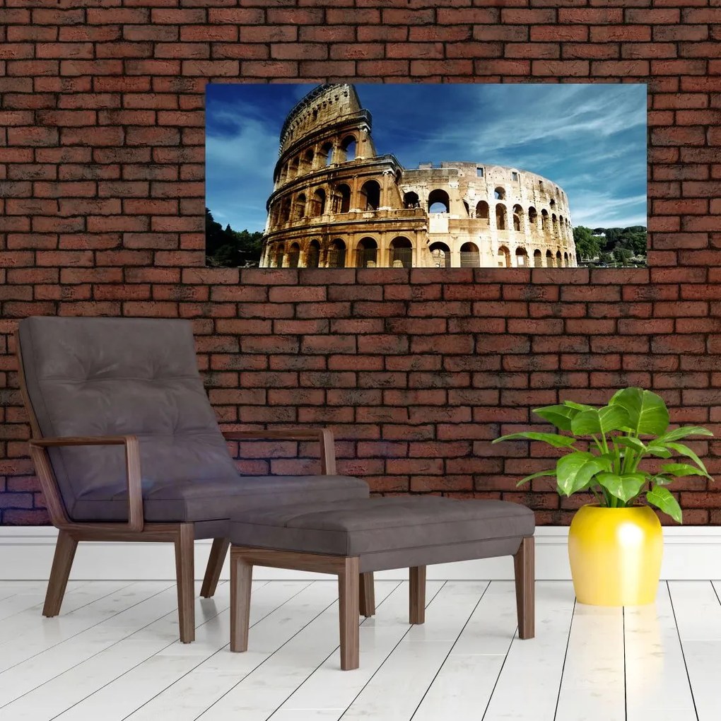 Kép - Colosseum Rómában, Olaszországban (120x50 cm)