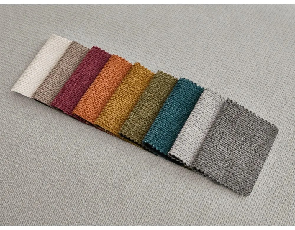 Világosszürke kinyitható kanapé 234 cm Ernest – Bobochic Paris