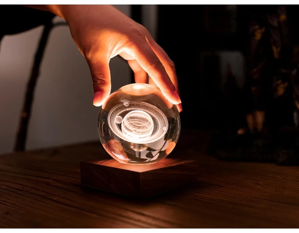 Sötétbarna USB fénydekoráció Amber – Gingko