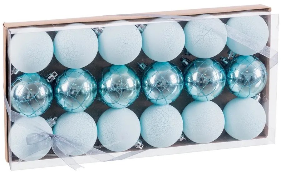 Karácsonyfadísz készlet 18 db-os ø 6 cm – Casa Selección