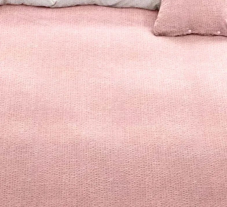 Krepp ágynemű Homa DEVAN PINK 3 részes 140x200 cm
