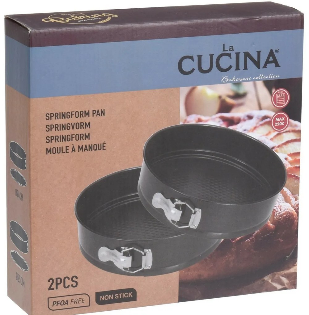 La Cucina 2 részes tortaforma készlet