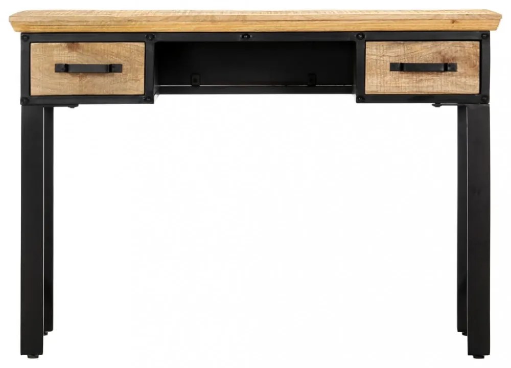 tömör mangófa íróasztal 110 x 50 x 76 cm