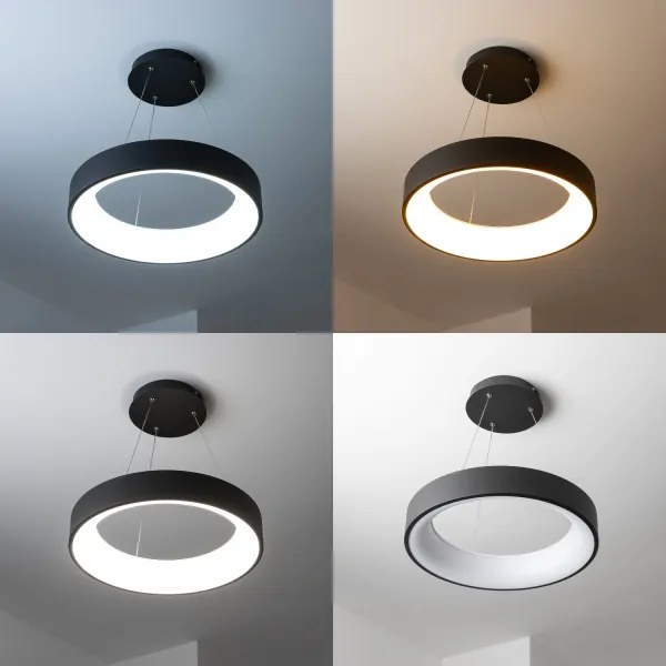 Brilagi - LED dimmelhető csillár kábelen LED/40W/230V 3000-6500K fekete + távirányító