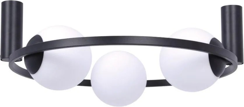 ZUMA LINE 5008 ORBIT Modern Mennyezeti Lámpa Fehér, Fekete E27 IP20