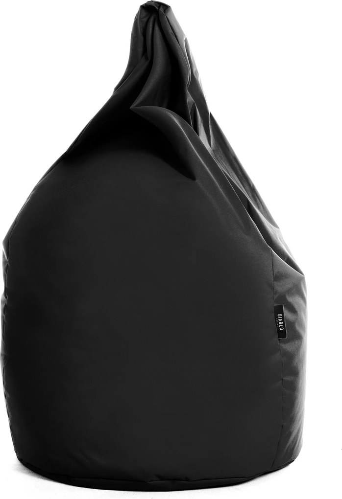 Diablo Chairs gyerekpuff: Fekete