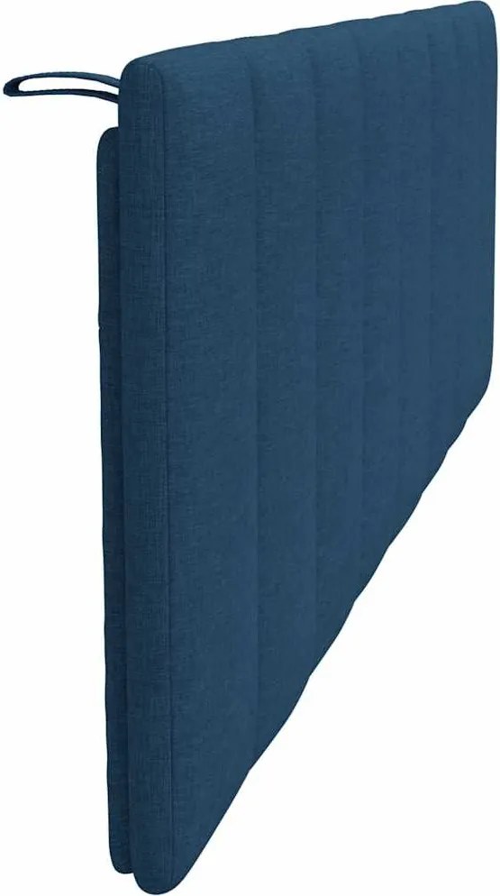 kék szövet fejtámla párna Hanko 160 cm