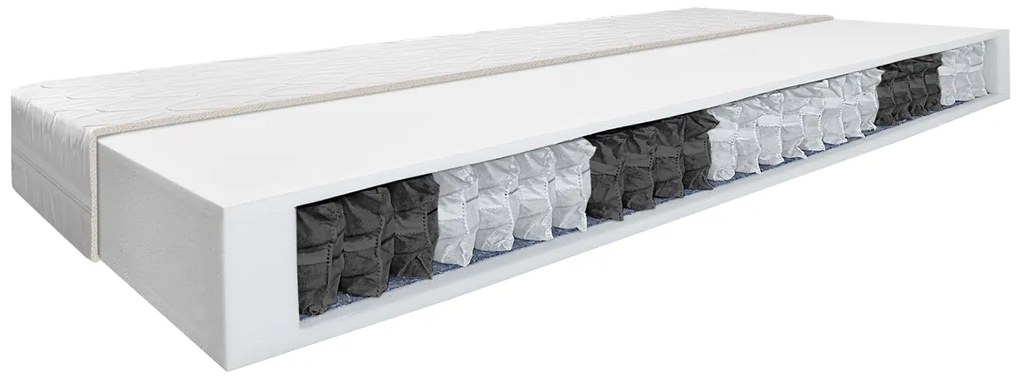 Táskarugós matrac Noemi 200x90 cm (T3). Akció -9%. 1107391