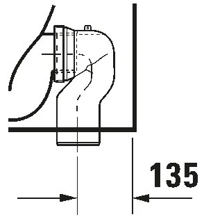 Duravit 21150900002 - Padlóra szerelhető WC D-CODE kerámia/fényes fehér