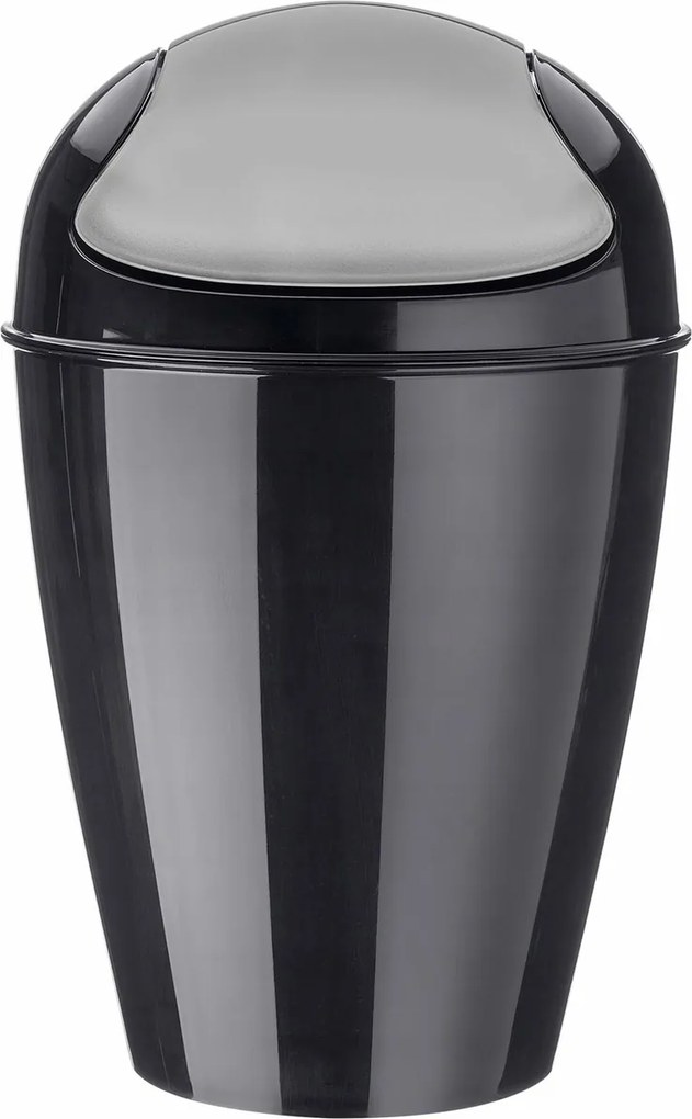 Koziol DEL S Kozmetikai szemeteskosár, 5 l,černá