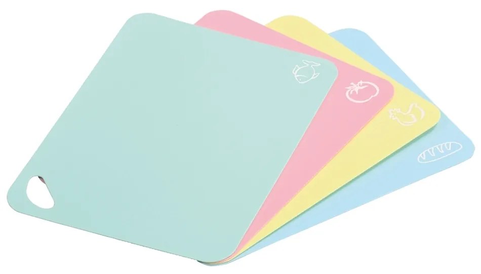 Kesper 30590 Vágódeszka készlet 4 db, 38 x 29 x0,2 cm