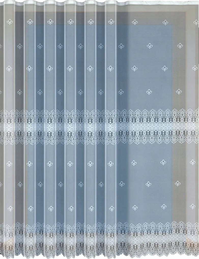 34507 Exkluzív Kész Függöny Szalaggal 400x140